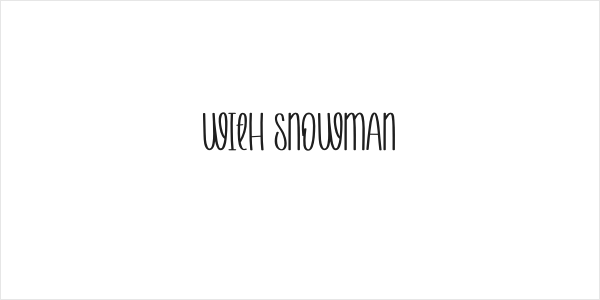 With Snowman Logo