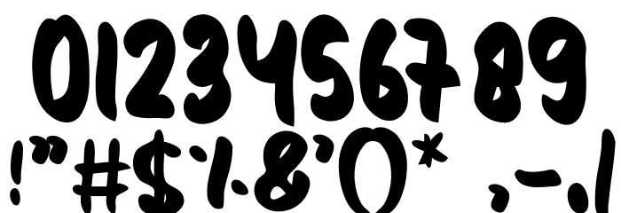 With Someone Font OTHER CHARS