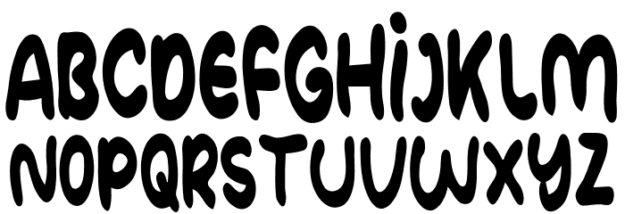 With Someone Font UPPERCASE