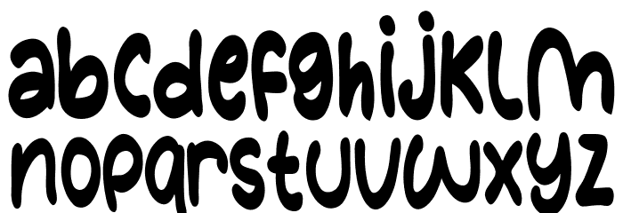 With Someone Font LOWERCASE