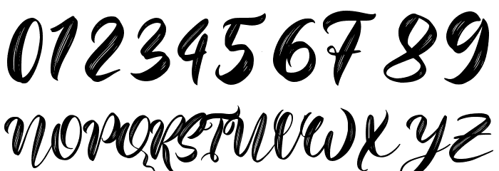 With Summer - Personal Use Font OTHER CHARS