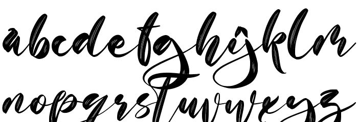 With Summer - Personal Use Font LOWERCASE