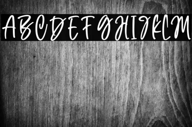 With You Font examples