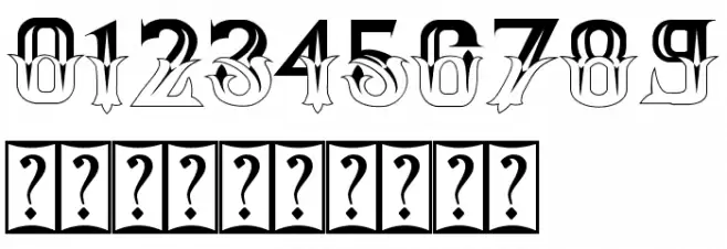 Witham Reguler Font OTHER CHARS