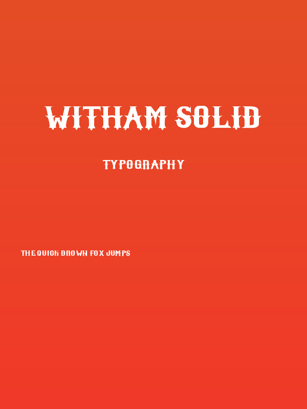 Witham Solid Poster
