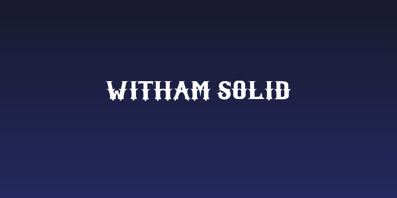 Witham Solid Social Header