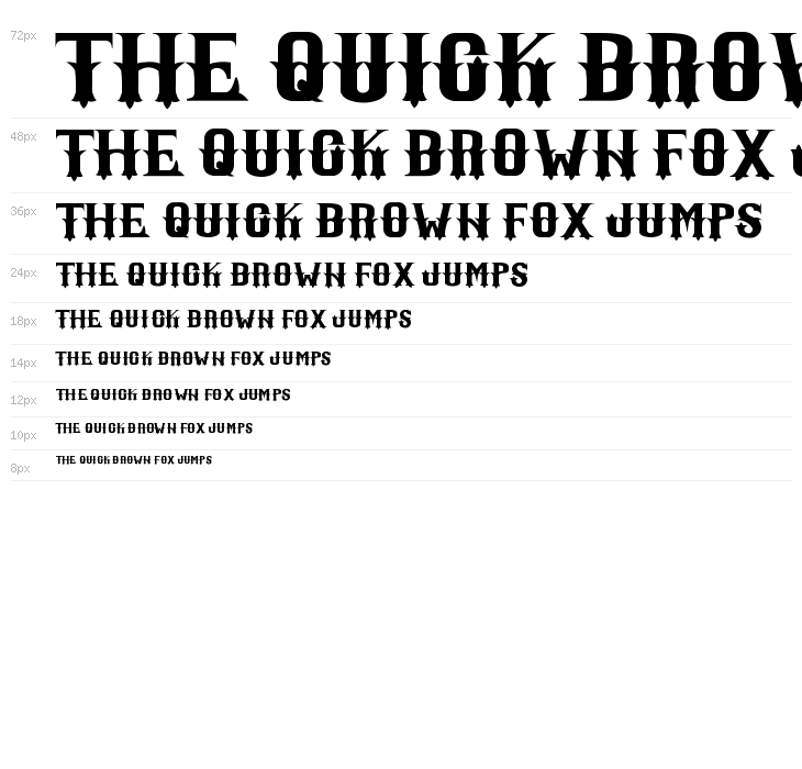 Witham Solid Waterfall