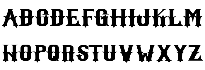 Witham Solid Font LOWERCASE