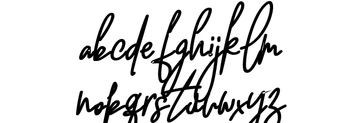 Witherscollin Bold Italic Font LOWERCASE