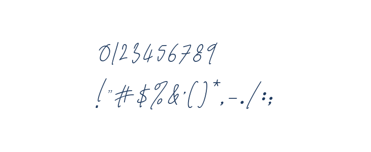 Witherscollin Italic Other Characters