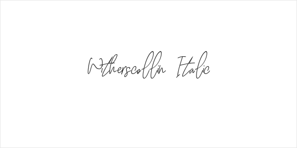 Witherscollin Italic Logo