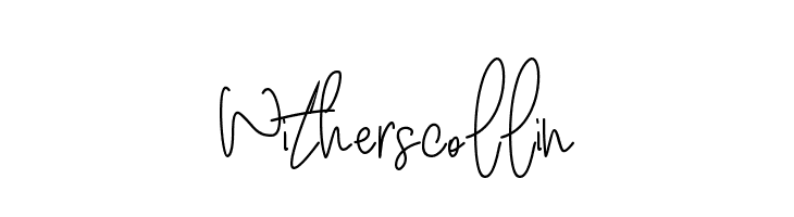 Witherscollin フォント