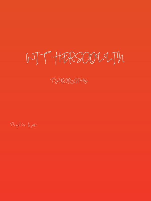 Witherscollin Poster