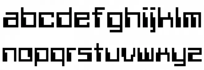 Withheld Data フォント 小文字