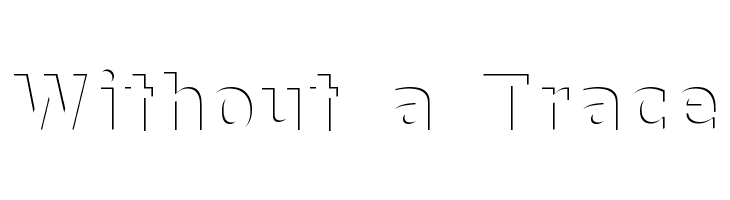 Шрифт a Day without Sun.