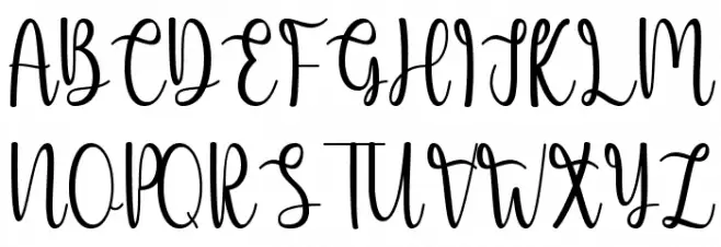 Without Schriftart Groß