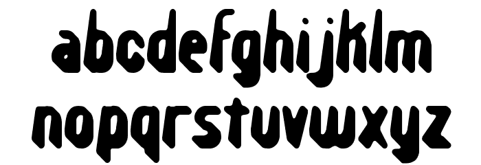 Withstand BRK Font LOWERCASE