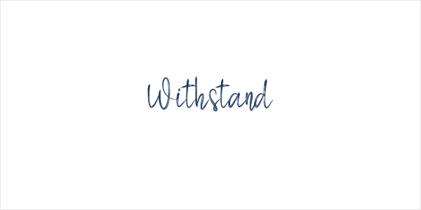 Withstand Logo