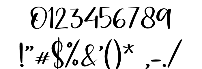 Withyou - Personal Use Font OTHER CHARS