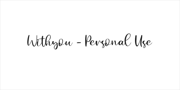 Withyou - Personal Use Logo