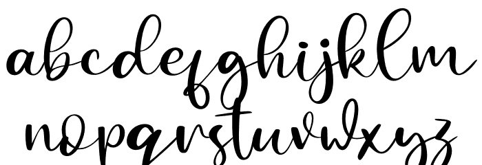 Withyou - Personal Use Font LOWERCASE