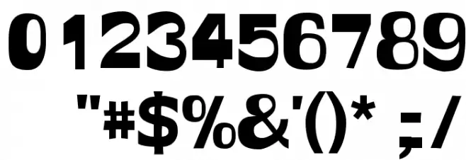 Witless Font OTHER CHARS