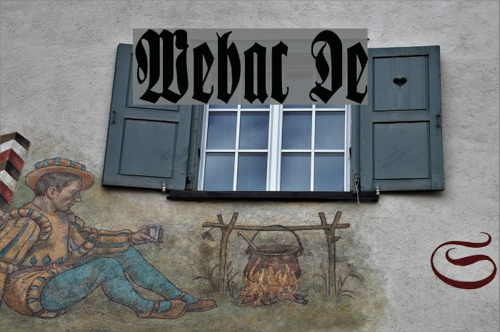 Wittenbach Demo Font examples