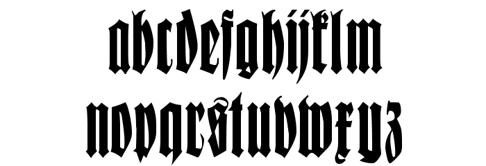 Wittenbach Demo Font LOWERCASE