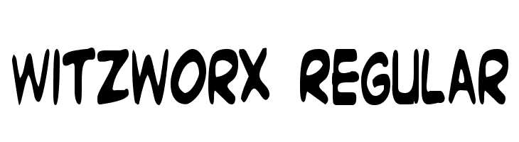 Witzworx Regular  لخطوط تنزيل