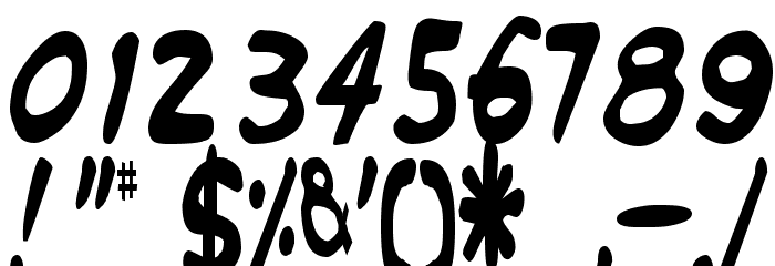 Witzworx Regular Font OTHER CHARS