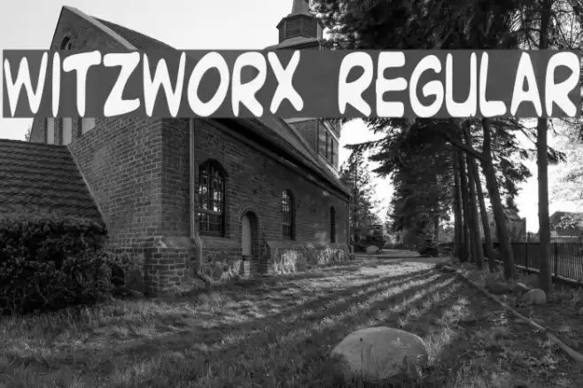 Witzworx Regular Font examples