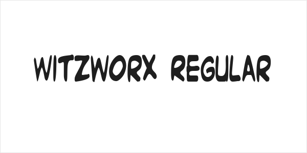Witzworx Regular Logo
