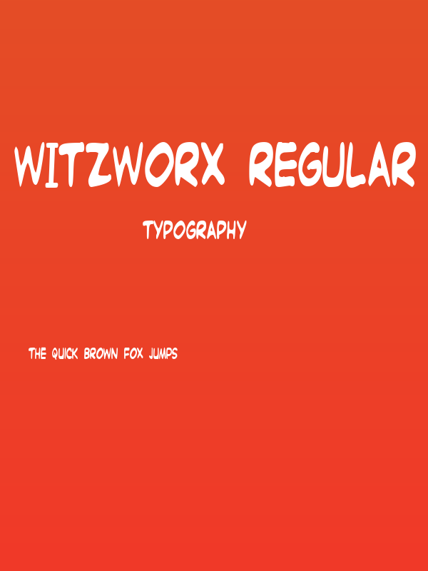 Witzworx Regular Poster