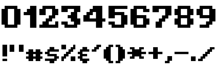 Wizard Regular Font OTHER CHARS
