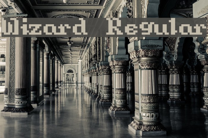 Wizard Regular Font examples