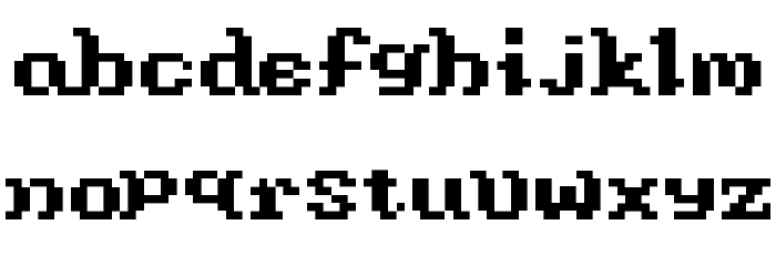 Wizard Regular Font LOWERCASE