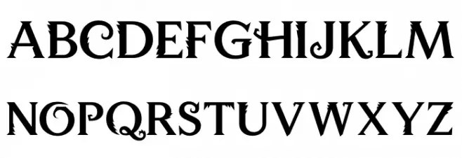 Wizard World Simplified Polices MINUSCULES