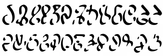 WizardSpeak Worn Schriftart Groß
