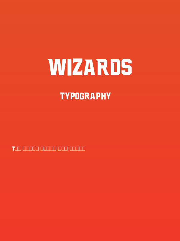 Wizards Poster