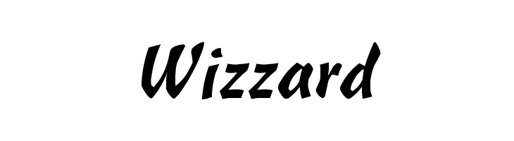 Wizzard  font caratteri gratis