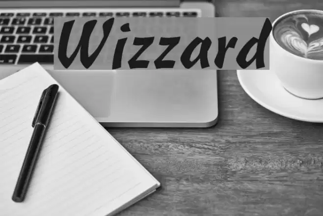 Wizzard Font examples