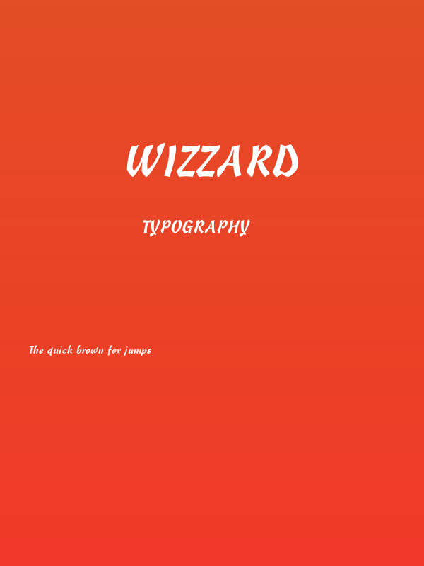 Wizzard Poster