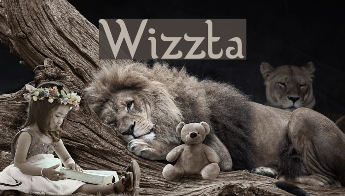 Wizzta Font examples