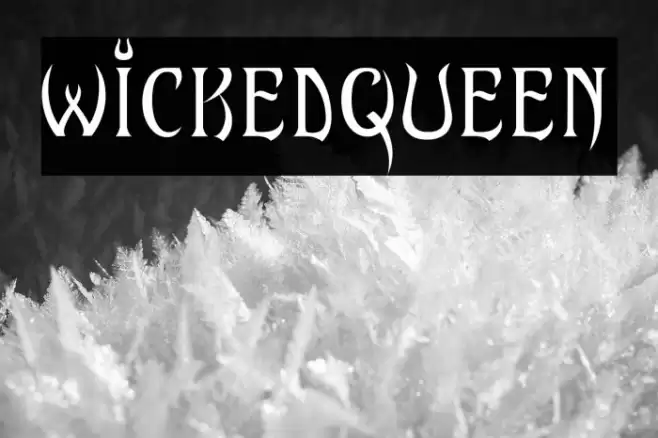 wickedqueen Font examples