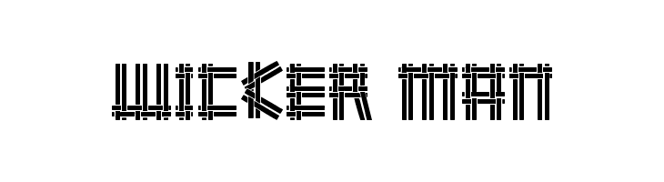 wicker man  免费字体下载