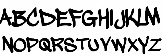 wickhop handwriting Fonte MAIÚSCULAS