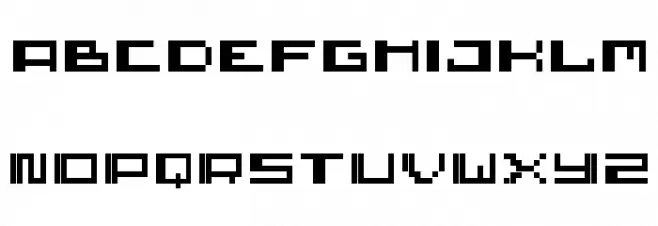 wickywirus Boldy 字体 大写