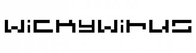wickywirus  免费字体下载