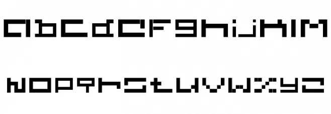 wickywirus Шрифта строчной