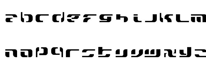 widzeniea bold Font LOWERCASE